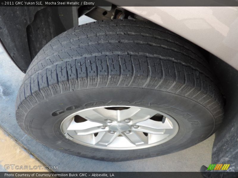 Mocha Steel Metallic / Ebony 2011 GMC Yukon SLE