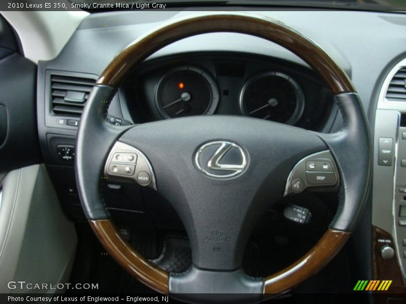 Smoky Granite Mica / Light Gray 2010 Lexus ES 350