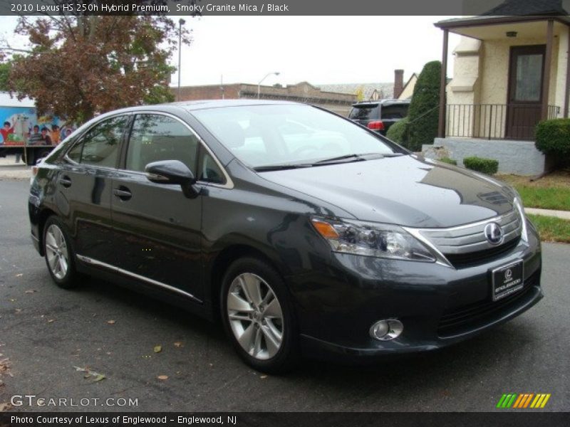 Smoky Granite Mica / Black 2010 Lexus HS 250h Hybrid Premium