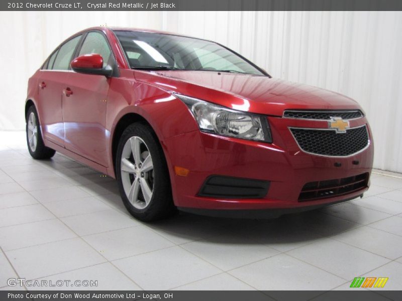 Crystal Red Metallic / Jet Black 2012 Chevrolet Cruze LT