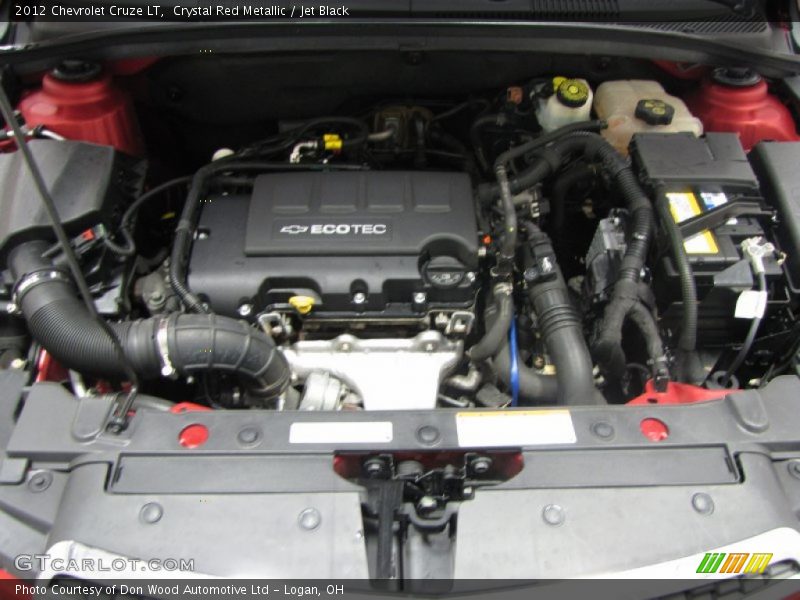 Crystal Red Metallic / Jet Black 2012 Chevrolet Cruze LT