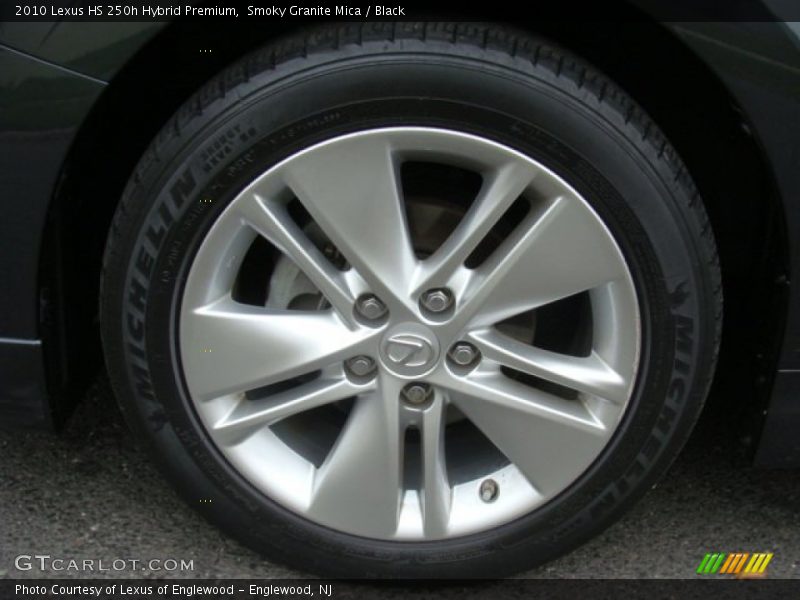 Smoky Granite Mica / Black 2010 Lexus HS 250h Hybrid Premium