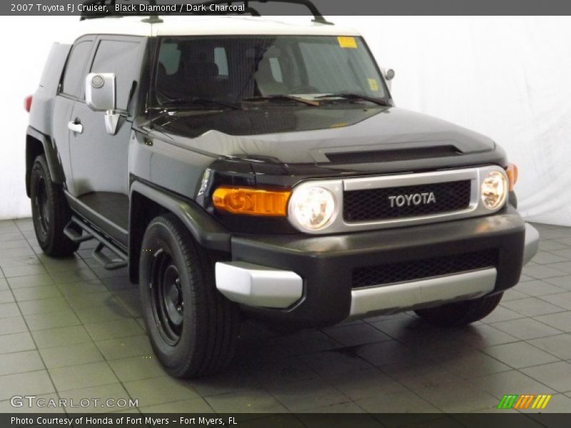 Black Diamond / Dark Charcoal 2007 Toyota FJ Cruiser
