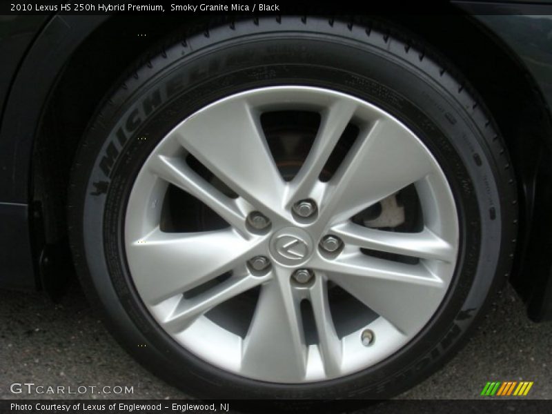 Smoky Granite Mica / Black 2010 Lexus HS 250h Hybrid Premium