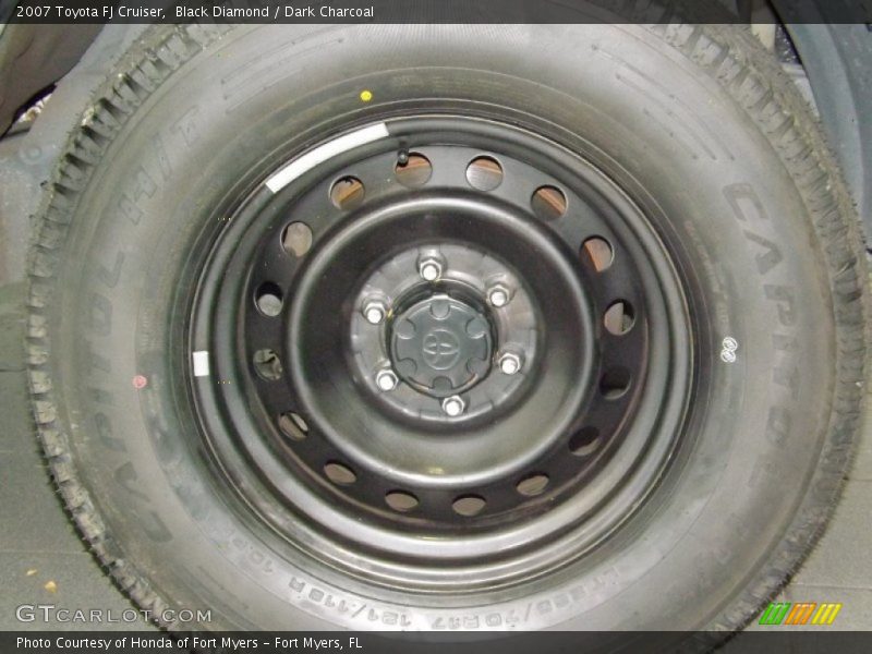 Black Diamond / Dark Charcoal 2007 Toyota FJ Cruiser