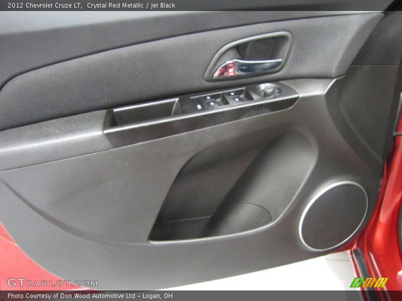 Crystal Red Metallic / Jet Black 2012 Chevrolet Cruze LT