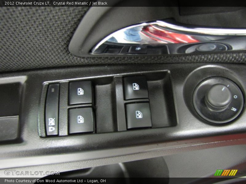Crystal Red Metallic / Jet Black 2012 Chevrolet Cruze LT