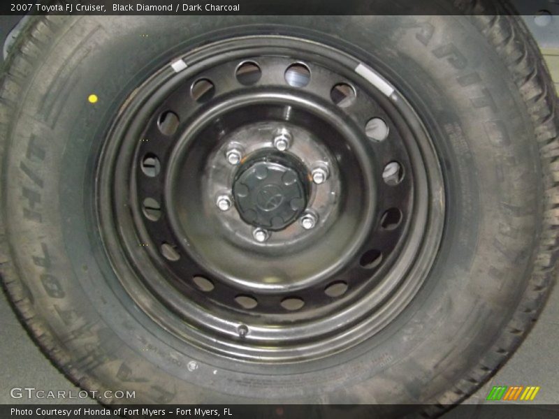 Black Diamond / Dark Charcoal 2007 Toyota FJ Cruiser