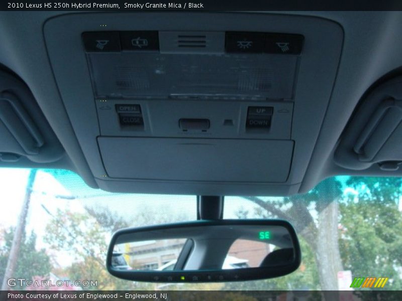 Smoky Granite Mica / Black 2010 Lexus HS 250h Hybrid Premium