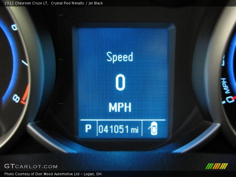 Crystal Red Metallic / Jet Black 2012 Chevrolet Cruze LT