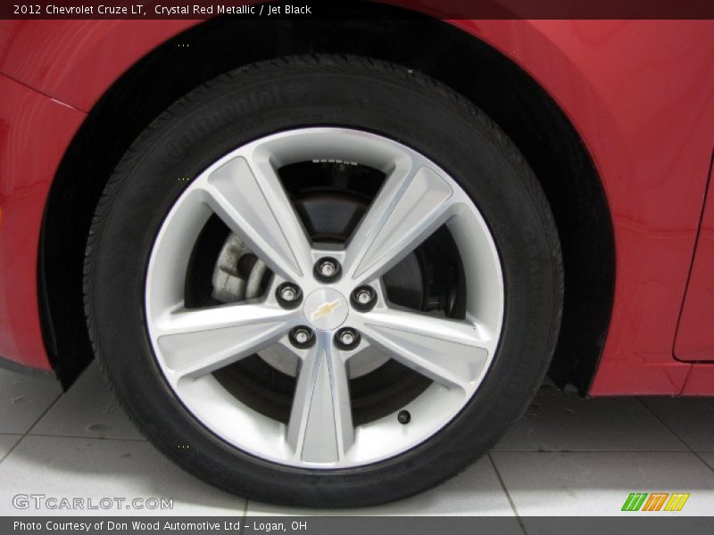 Crystal Red Metallic / Jet Black 2012 Chevrolet Cruze LT