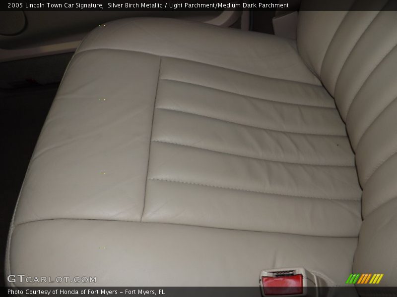 Silver Birch Metallic / Light Parchment/Medium Dark Parchment 2005 Lincoln Town Car Signature