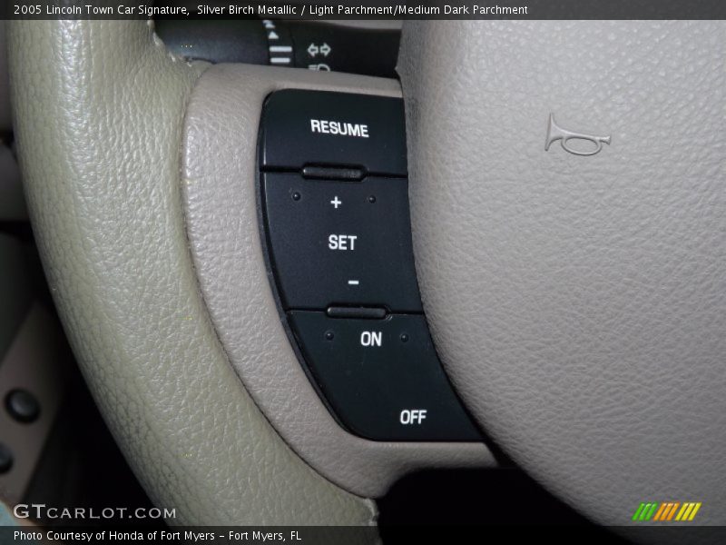 Silver Birch Metallic / Light Parchment/Medium Dark Parchment 2005 Lincoln Town Car Signature
