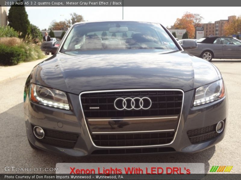 Meteor Gray Pearl Effect / Black 2010 Audi A5 3.2 quattro Coupe