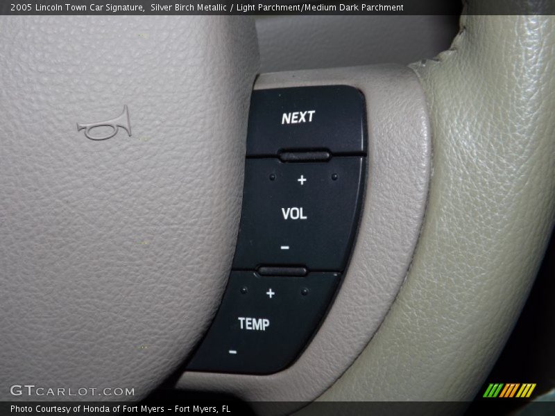 Silver Birch Metallic / Light Parchment/Medium Dark Parchment 2005 Lincoln Town Car Signature