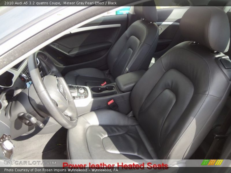 Meteor Gray Pearl Effect / Black 2010 Audi A5 3.2 quattro Coupe