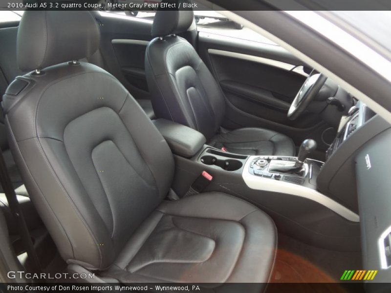 Meteor Gray Pearl Effect / Black 2010 Audi A5 3.2 quattro Coupe