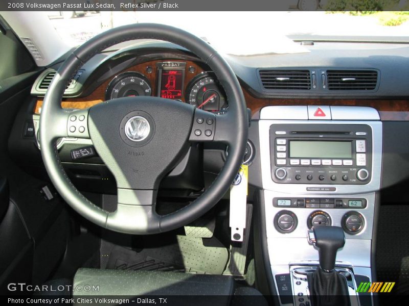 Reflex Silver / Black 2008 Volkswagen Passat Lux Sedan