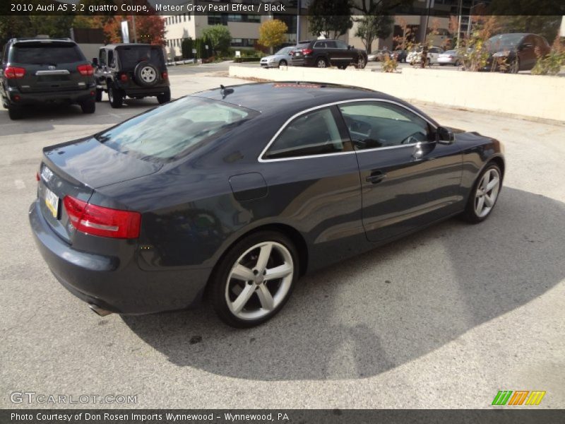Meteor Gray Pearl Effect / Black 2010 Audi A5 3.2 quattro Coupe