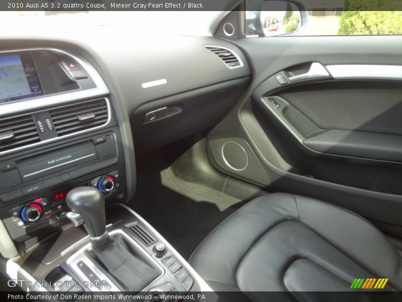 Meteor Gray Pearl Effect / Black 2010 Audi A5 3.2 quattro Coupe