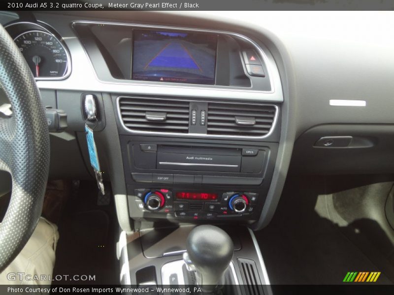 Meteor Gray Pearl Effect / Black 2010 Audi A5 3.2 quattro Coupe