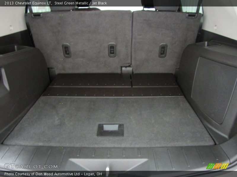 Steel Green Metallic / Jet Black 2013 Chevrolet Equinox LT