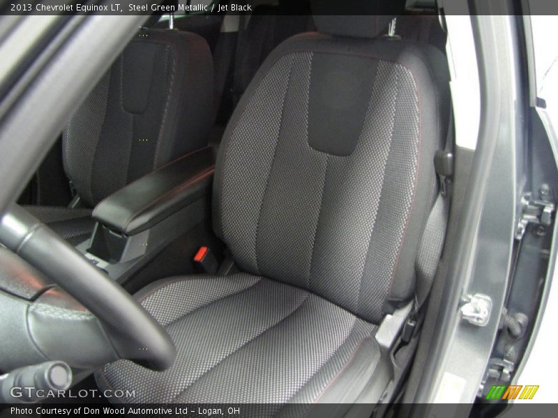 Steel Green Metallic / Jet Black 2013 Chevrolet Equinox LT