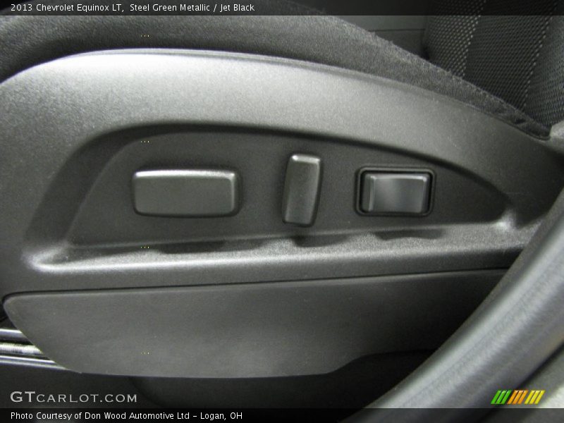Steel Green Metallic / Jet Black 2013 Chevrolet Equinox LT