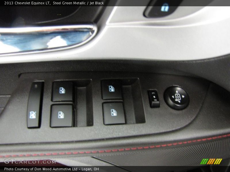 Steel Green Metallic / Jet Black 2013 Chevrolet Equinox LT