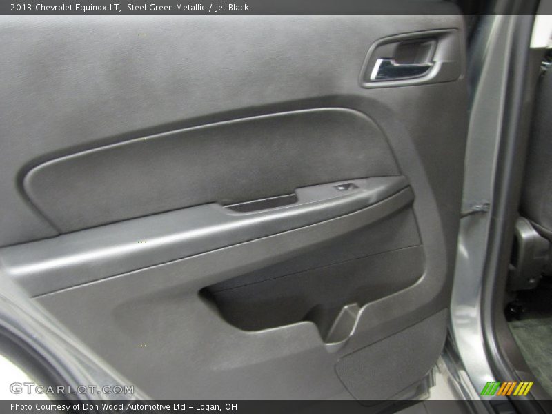 Steel Green Metallic / Jet Black 2013 Chevrolet Equinox LT