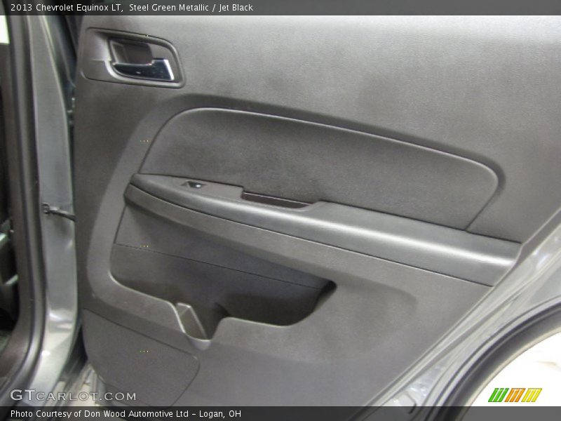 Steel Green Metallic / Jet Black 2013 Chevrolet Equinox LT
