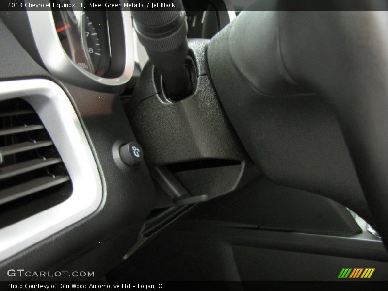 Steel Green Metallic / Jet Black 2013 Chevrolet Equinox LT