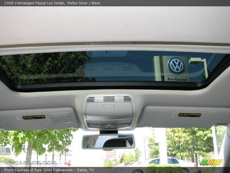 Reflex Silver / Black 2008 Volkswagen Passat Lux Sedan