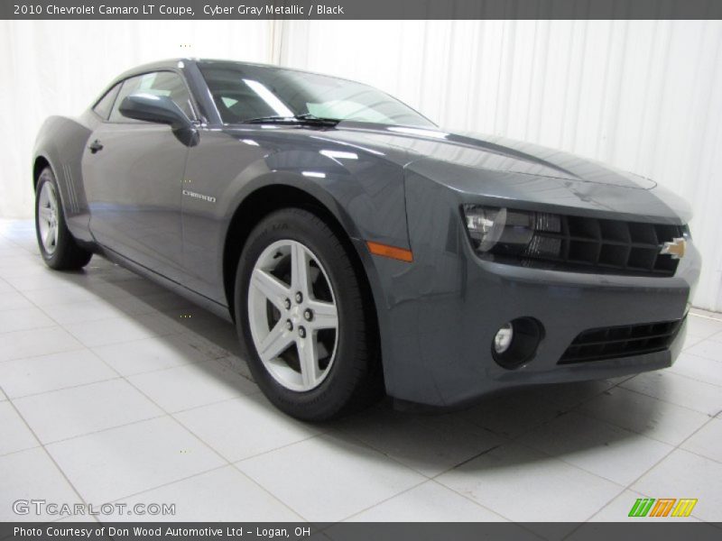 Cyber Gray Metallic / Black 2010 Chevrolet Camaro LT Coupe