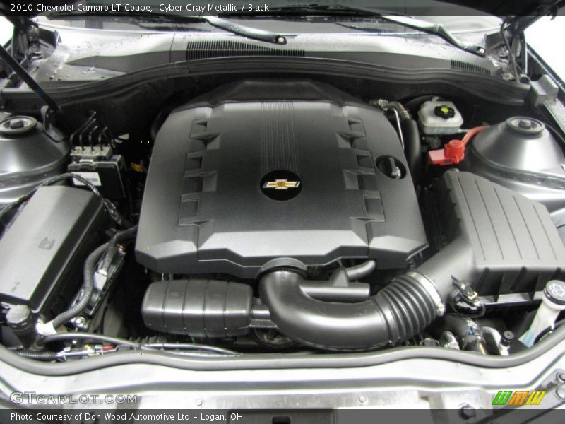 Cyber Gray Metallic / Black 2010 Chevrolet Camaro LT Coupe