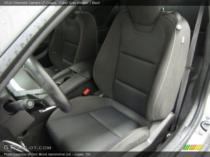 Cyber Gray Metallic / Black 2010 Chevrolet Camaro LT Coupe