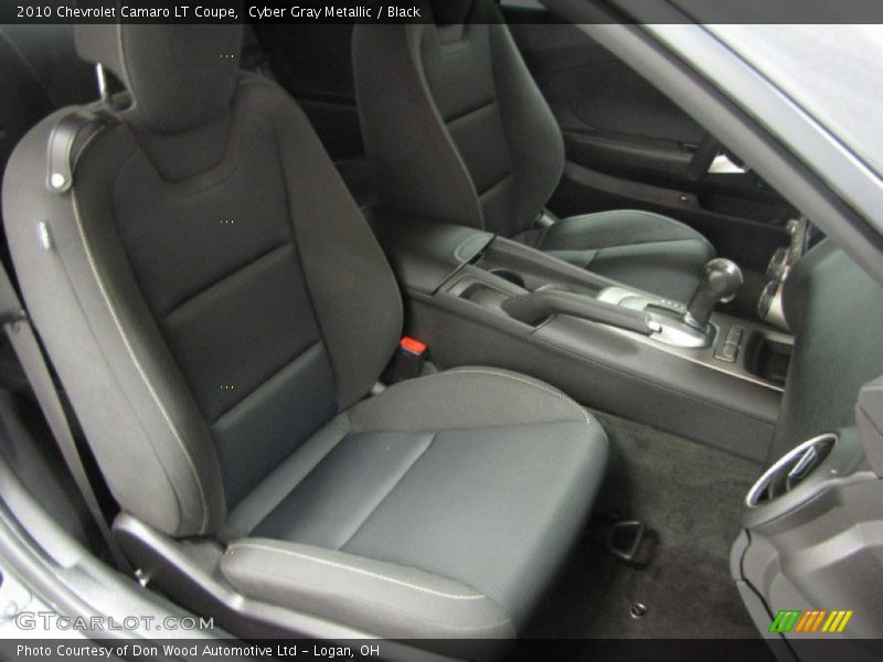 Cyber Gray Metallic / Black 2010 Chevrolet Camaro LT Coupe