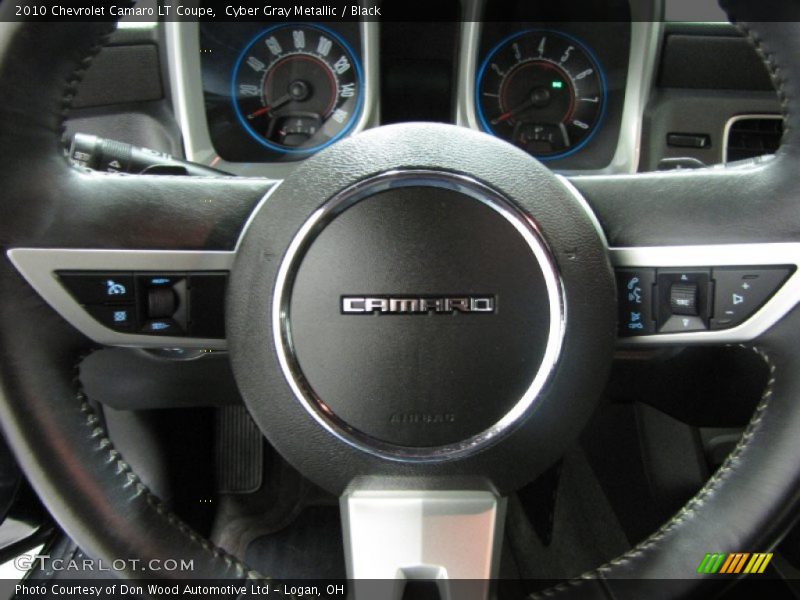 Cyber Gray Metallic / Black 2010 Chevrolet Camaro LT Coupe