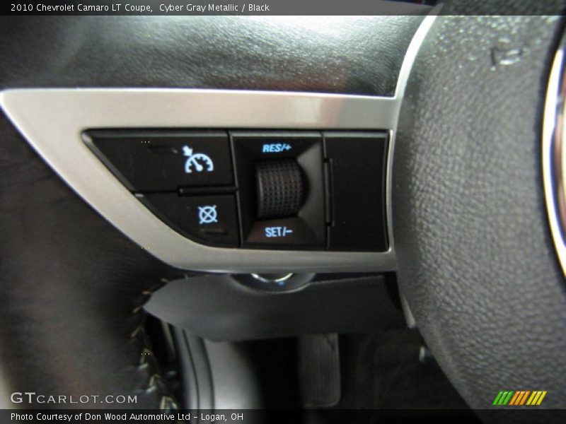 Cyber Gray Metallic / Black 2010 Chevrolet Camaro LT Coupe