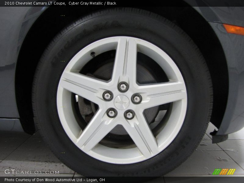 Cyber Gray Metallic / Black 2010 Chevrolet Camaro LT Coupe