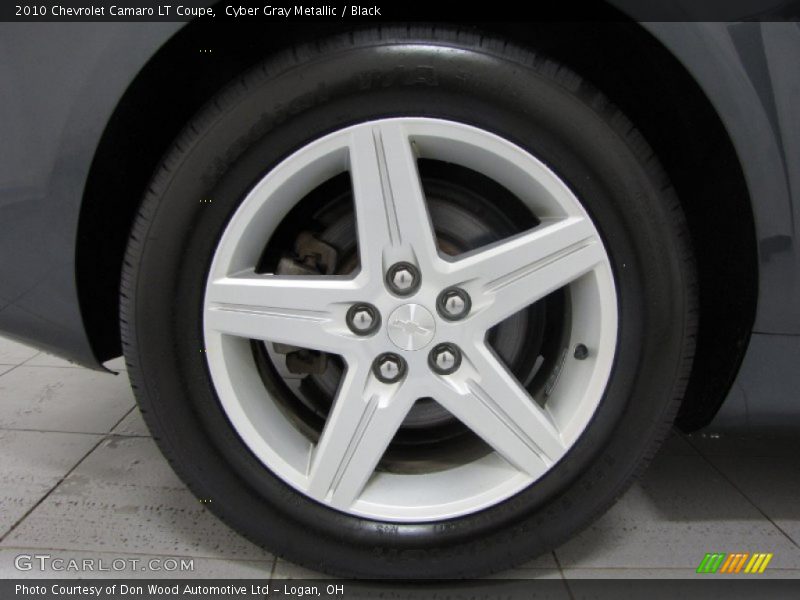 Cyber Gray Metallic / Black 2010 Chevrolet Camaro LT Coupe