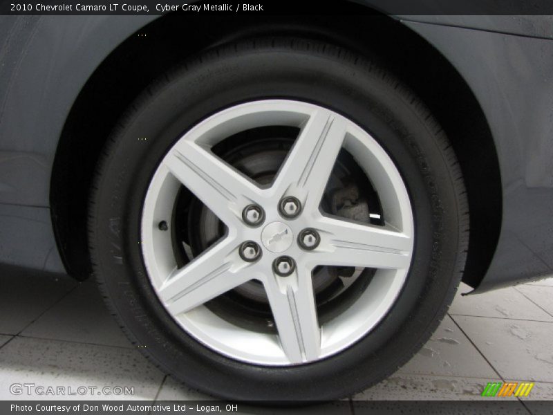 Cyber Gray Metallic / Black 2010 Chevrolet Camaro LT Coupe