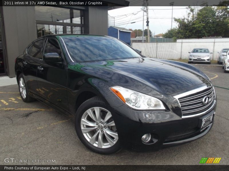 Black Obsidian / Graphite 2011 Infiniti M 37x AWD Sedan
