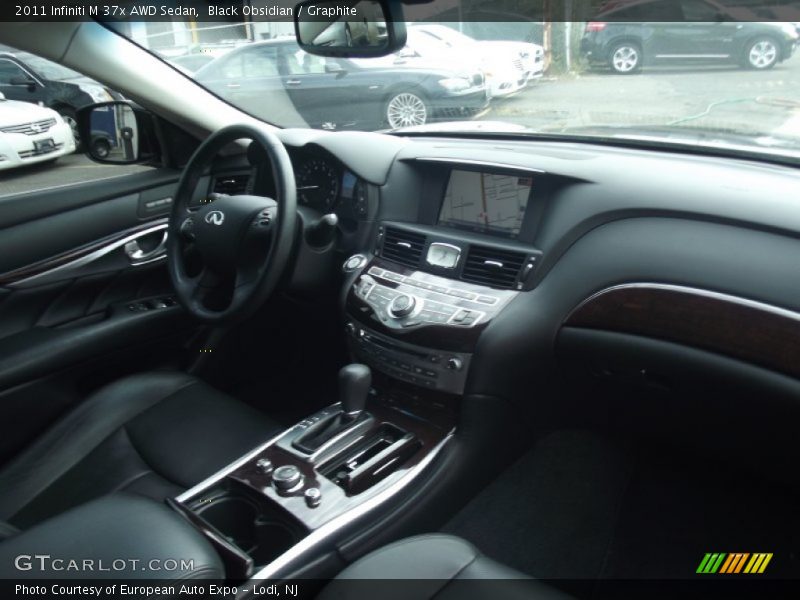 Black Obsidian / Graphite 2011 Infiniti M 37x AWD Sedan