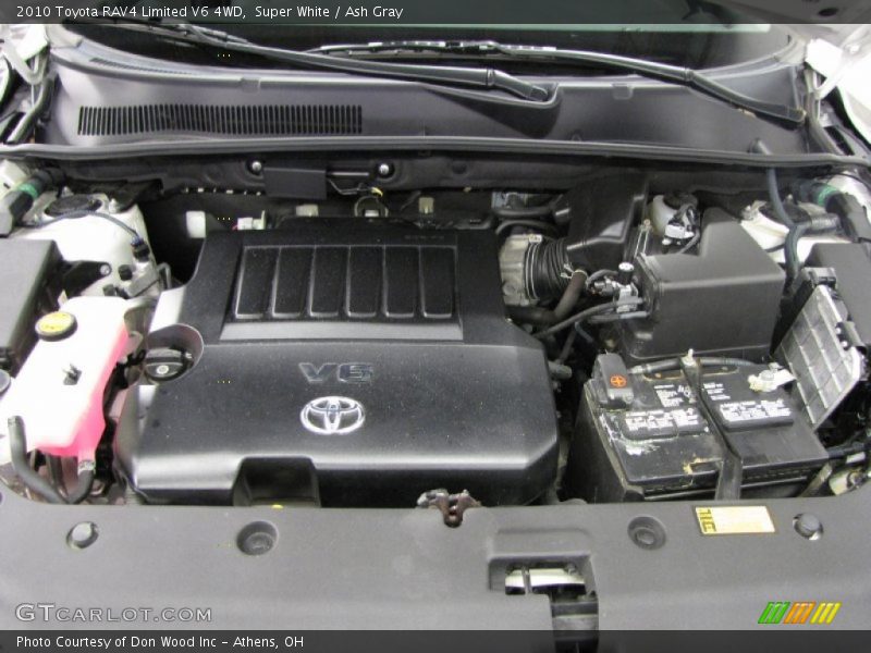 Super White / Ash Gray 2010 Toyota RAV4 Limited V6 4WD