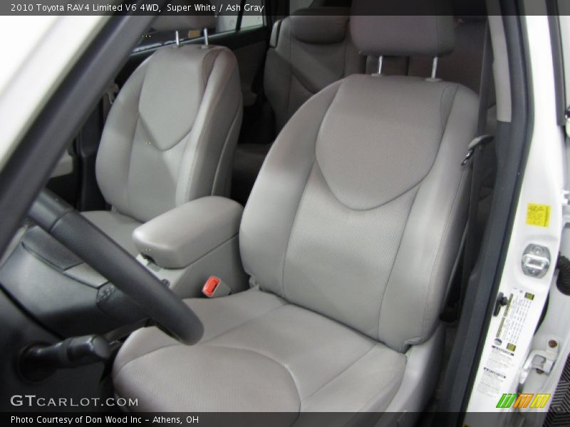 Super White / Ash Gray 2010 Toyota RAV4 Limited V6 4WD