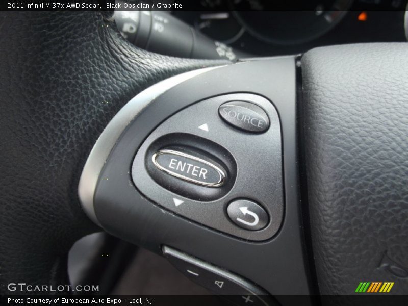 Black Obsidian / Graphite 2011 Infiniti M 37x AWD Sedan