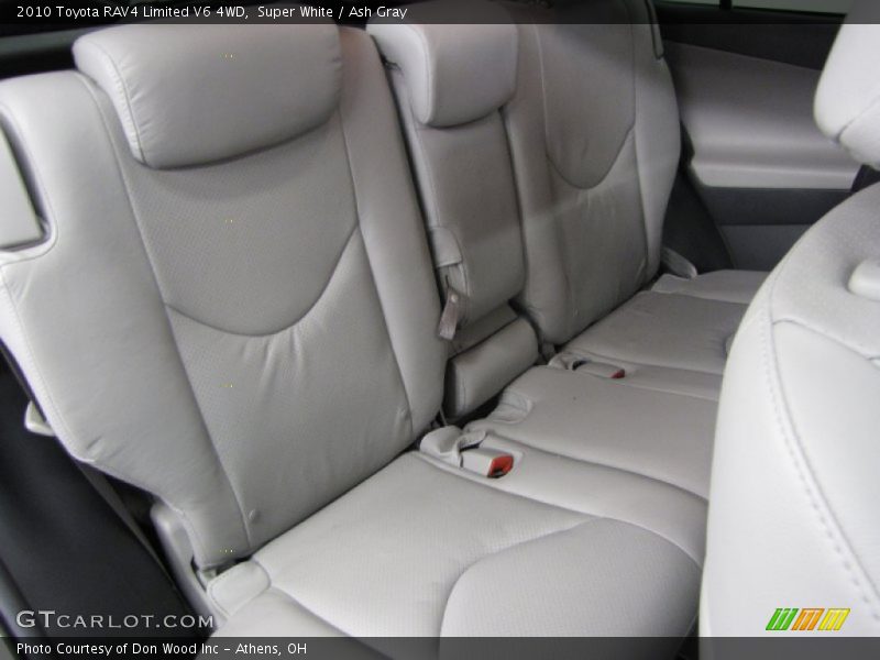 Super White / Ash Gray 2010 Toyota RAV4 Limited V6 4WD