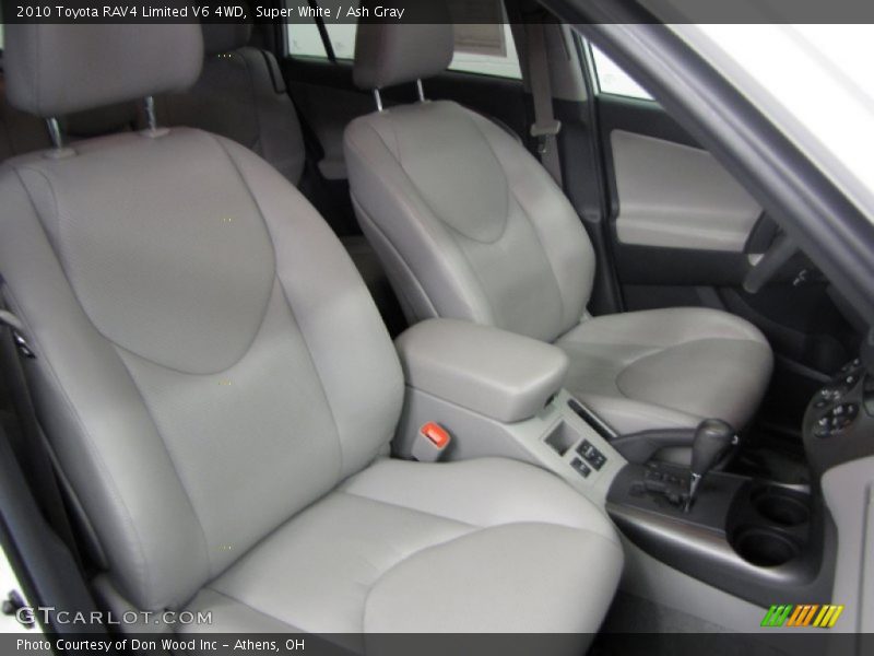Super White / Ash Gray 2010 Toyota RAV4 Limited V6 4WD