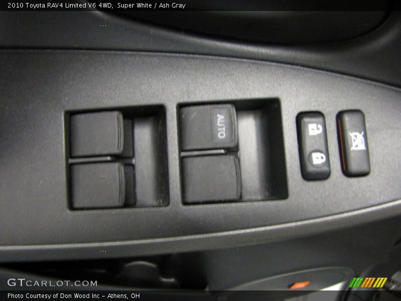 Super White / Ash Gray 2010 Toyota RAV4 Limited V6 4WD